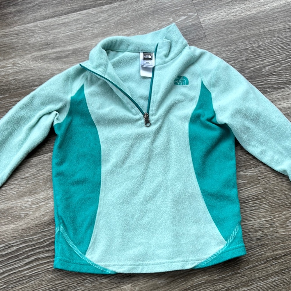 The North Face Teal Fleece Pullover